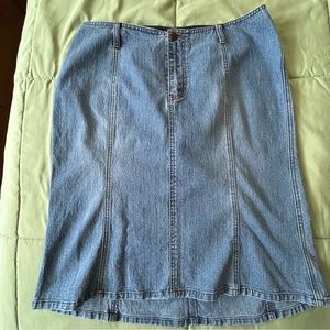 Vintage Venezia Jean Skirt